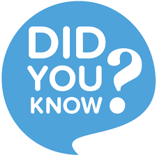 Read more about the article Did You Know . . .