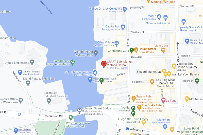 Craft Beer Market - Map